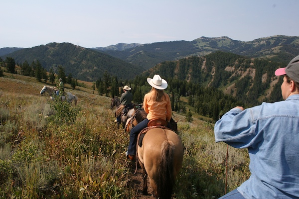Bridger Teton horse riding